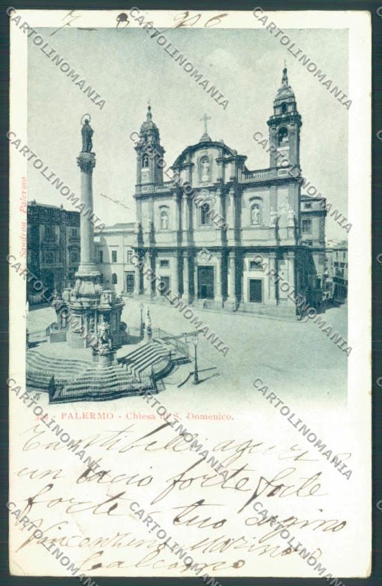 Palermo Città San Domenico cartolina ZT7920 – fronte