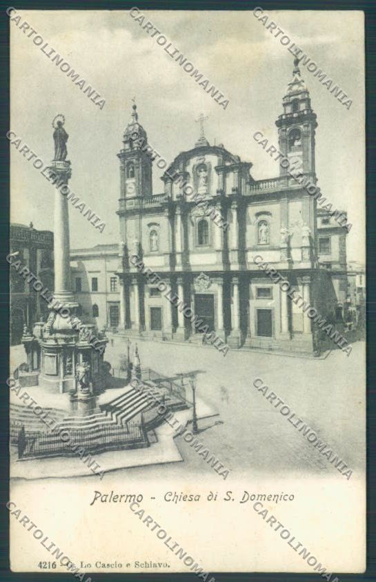 Palermo Città San Domenico cartolina ZT7921 – fronte