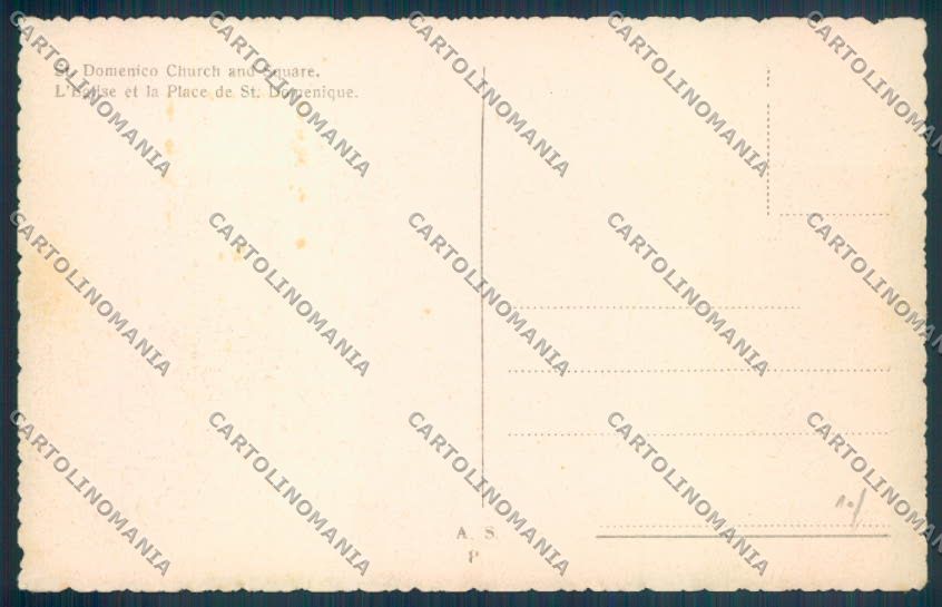 Palermo Città San Domenico cartolina ZT7922 – retro
