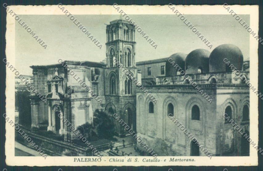 Palermo Città San Cataldo cartolina ZT7924 – fronte