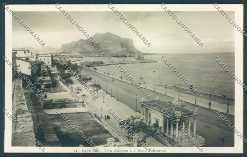 Palermo Città Monte Pellegrino Foto cartolina ZT7929 – fronte