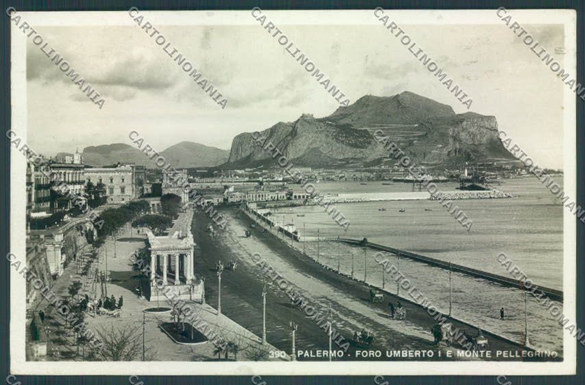 Palermo Città Monte Pellegrino Foto cartolina ZT7935 – fronte