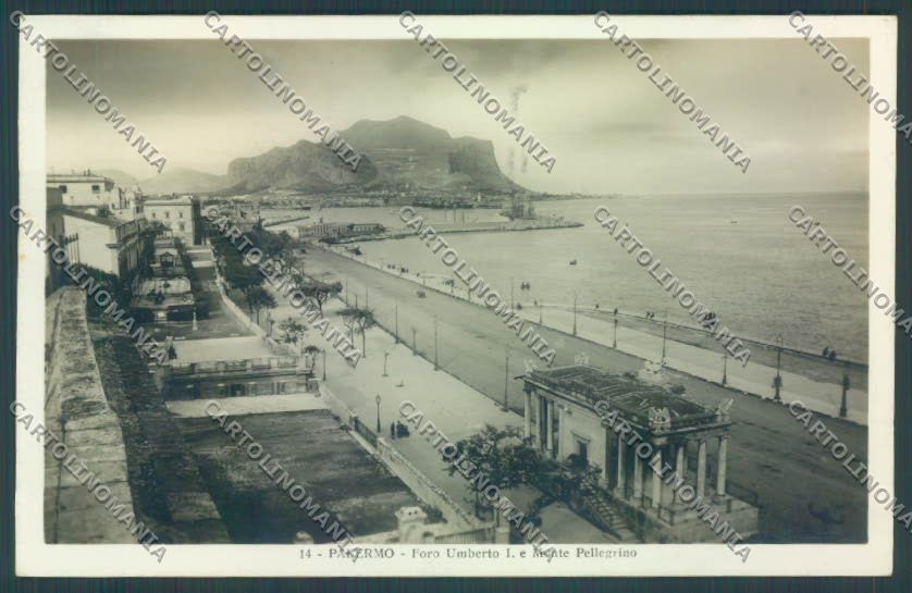 Palermo Città Monte Pellegrino Foto cartolina ZT7936 – fronte
