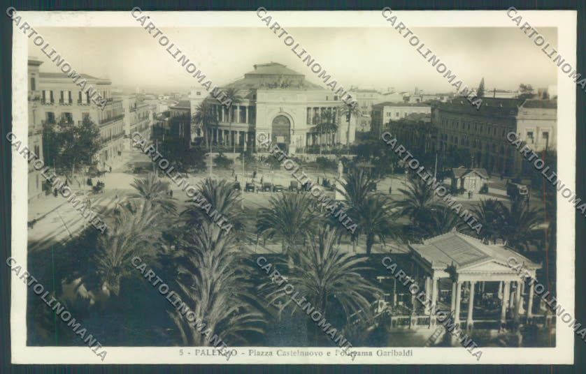 Palermo Città Politeama Foto cartolina ZT7937 – fronte