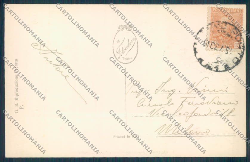 Palermo Città Politeama Foto cartolina ZT7937 – retro