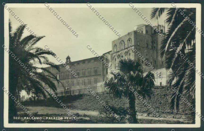 Palermo Città Palazzo Reale Foto cartolina ZT7944 – fronte