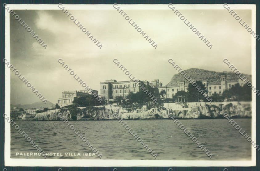 Palermo Città Villa Igea Foto cartolina ZT7949 – fronte