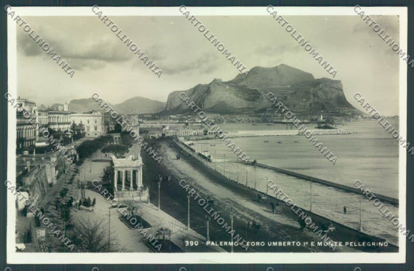 Palermo Città Monte Pellegrino Foto cartolina ZT7950 – fronte