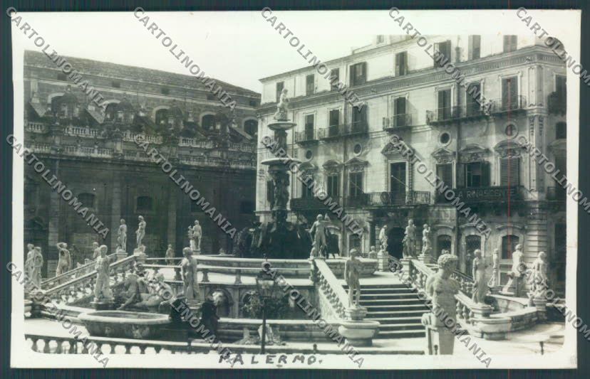 Palermo Città Piazza Pretoria Foto cartolina ZT7952 – fronte