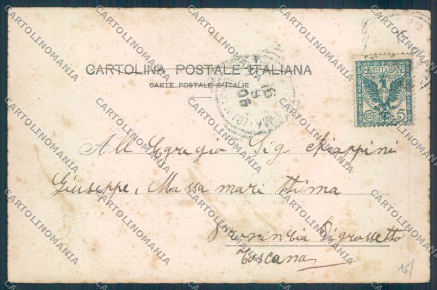 Palermo Città Porto cartolina ZT7960 – retro