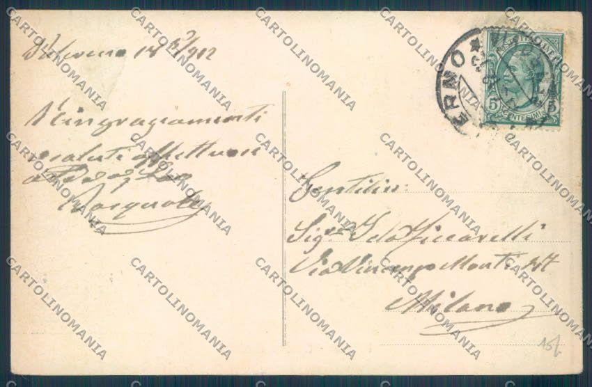 Palermo Città Giardino Garibaldi Alterocca cartolina ZT7962 – retro