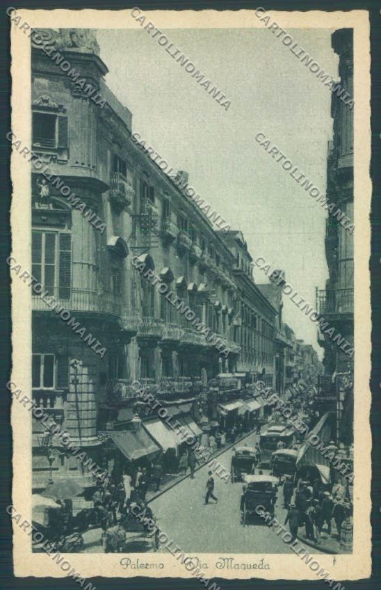 Palermo Città Via Maqueda cartolina ZT7967 – fronte