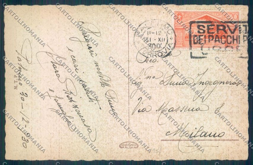 Palermo Città Via Maqueda cartolina ZT7967 – retro