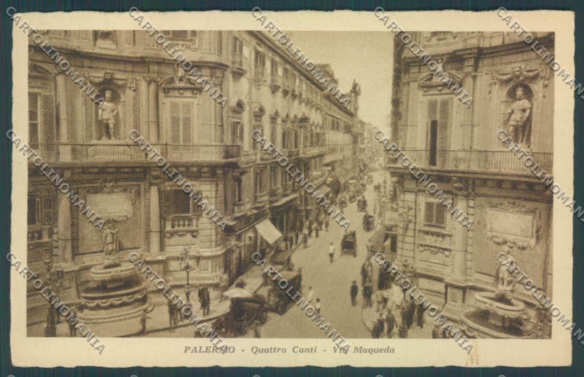 Palermo Città Via Maqueda cartolina ZT7968 – fronte