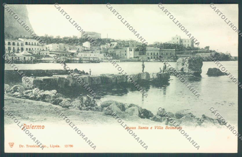 Palermo Città Acqua Santa cartolina ZT7996 – fronte