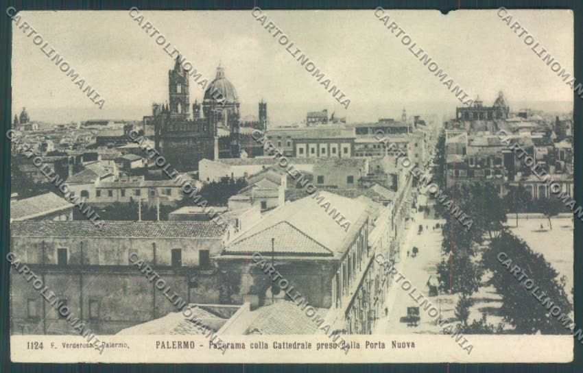 Palermo Città Cattedrale ABRASA cartolina ZT7999 – fronte
