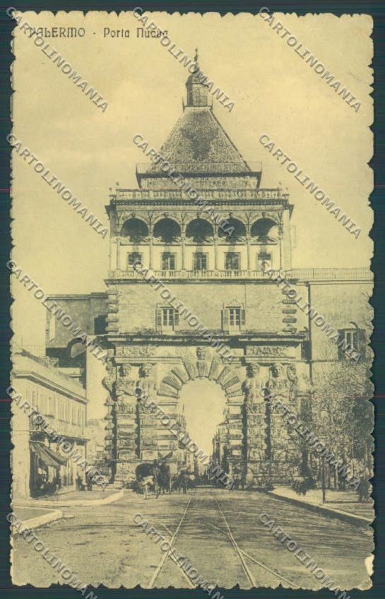 Palermo Città Porta Nuova STRAPPINO cartolina ZT8002 – fronte