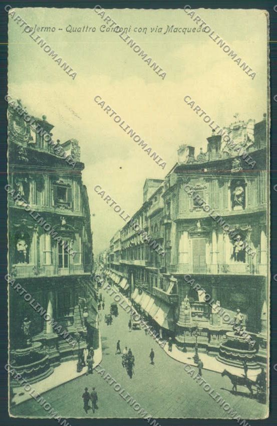 Palermo Città Via Maqueda cartolina ZT8014 – fronte