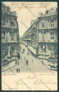 Palermo Città Quattro Cantoni ABRASA cartolina ZT8016 – fronte