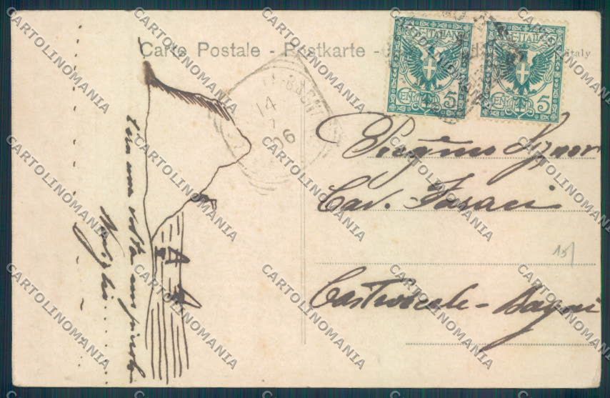 Palermo Città Quattro Cantoni Alterocca cartolina ZT8018 – retro