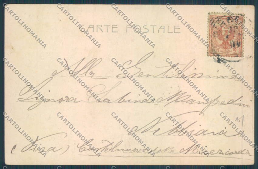 Palermo Città Monte Pellegrino Alterocca cartolina ZT8029 – retro