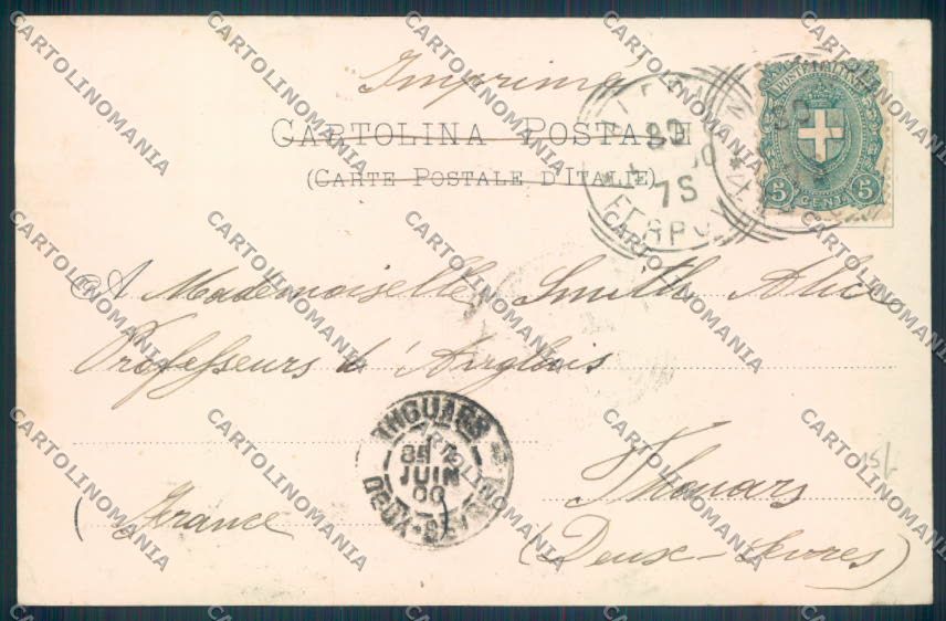 Palermo Città La Zisa cartolina ZT8038 – retro