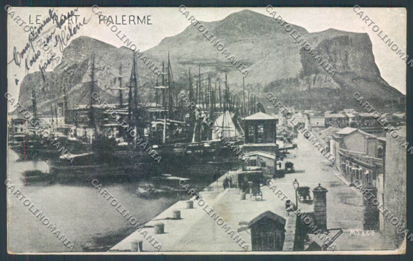 Palermo Città Monte Pellegrino cartolina ZT8064 – fronte