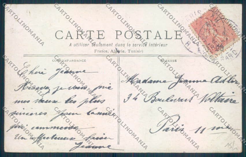 Palermo Città Monte Pellegrino cartolina ZT8064 – retro