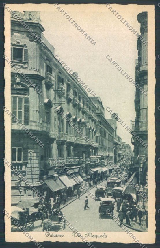 Palermo Città Via Maqueda cartolina ZT8081 – fronte
