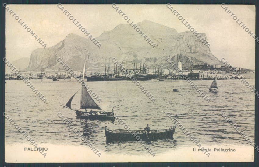 Palermo Città Monte Pellegrino cartolina ZT8093 – fronte