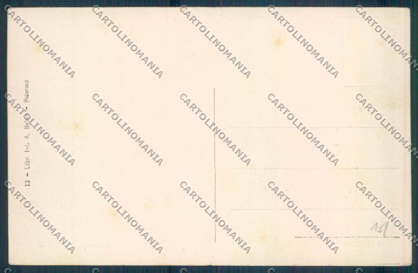 Palermo Città Monte Pellegrino cartolina ZT8093 – retro