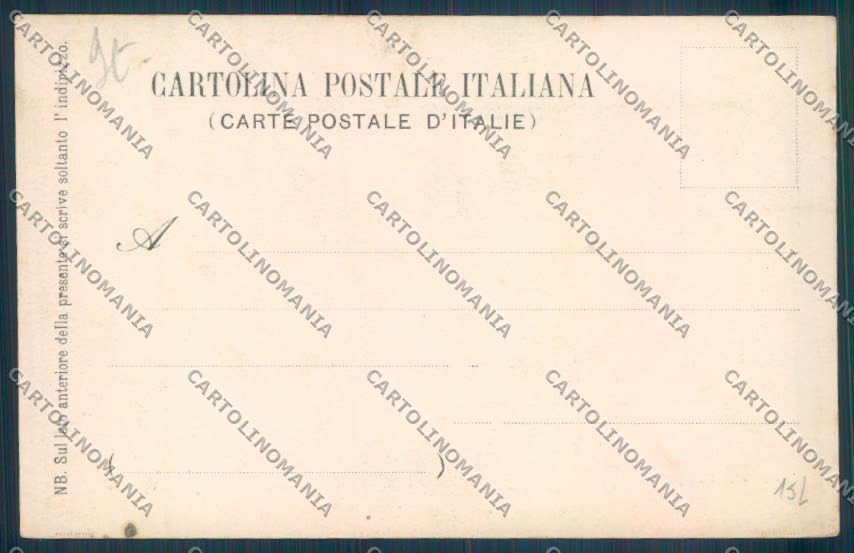 Palermo Città Porto cartolina ZT8094 – retro
