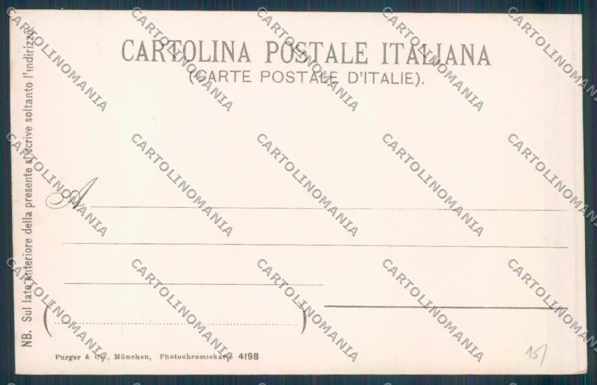 Palermo Città Porta Felice cartolina ZT8097 – retro