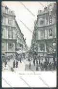 Palermo Città Via Maqueda Alterocca cartolina ZT8105 – fronte