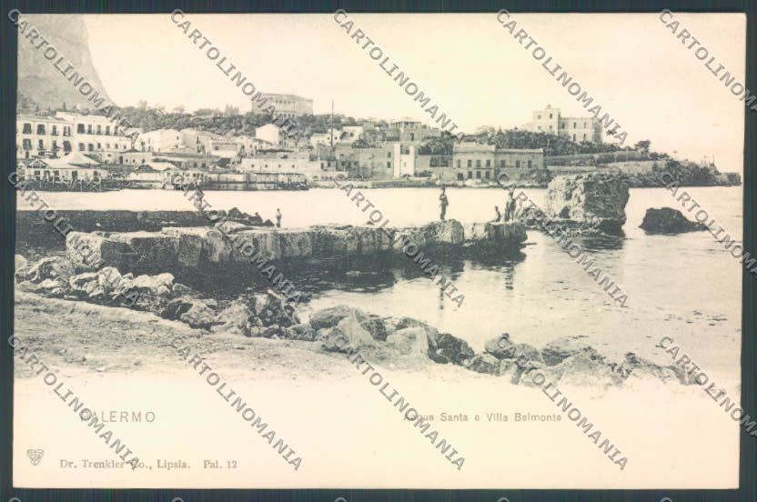 Palermo Città Acqua Santa cartolina ZT8106 – fronte