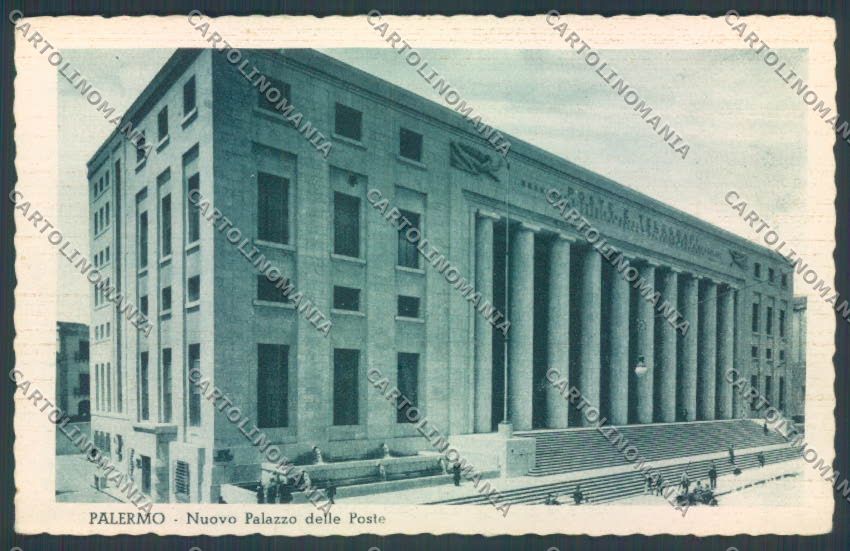 Palermo Città Poste cartolina ZT8116 – fronte