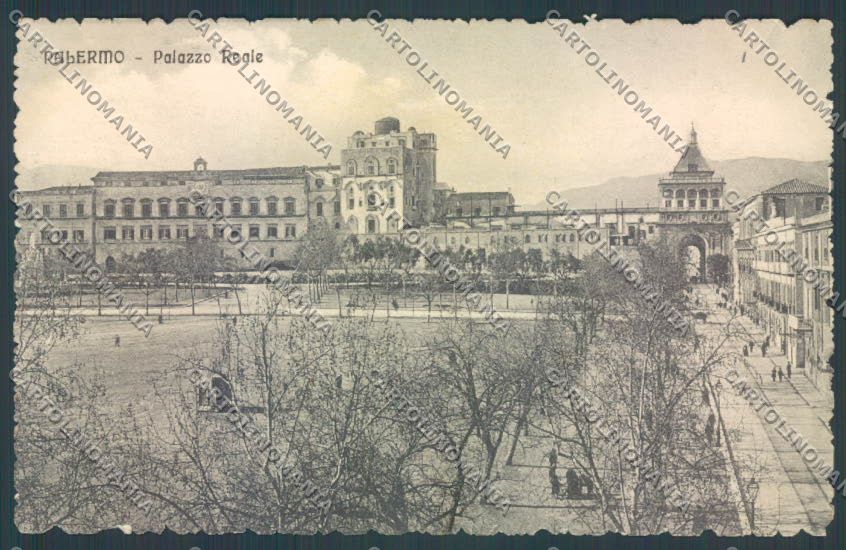 Palermo Città Palazzo Reale cartolina ZT8126 – fronte