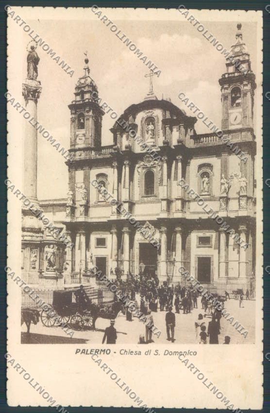 Palermo Città Chiesa San Domenico cartolina ZT8128 – fronte