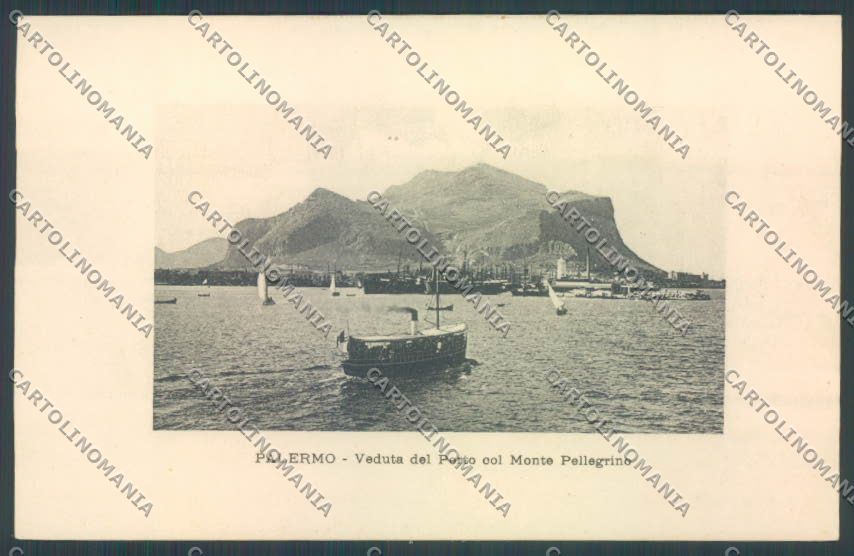 Palermo Città Monte Pellegrino cartolina ZT8135 – fronte