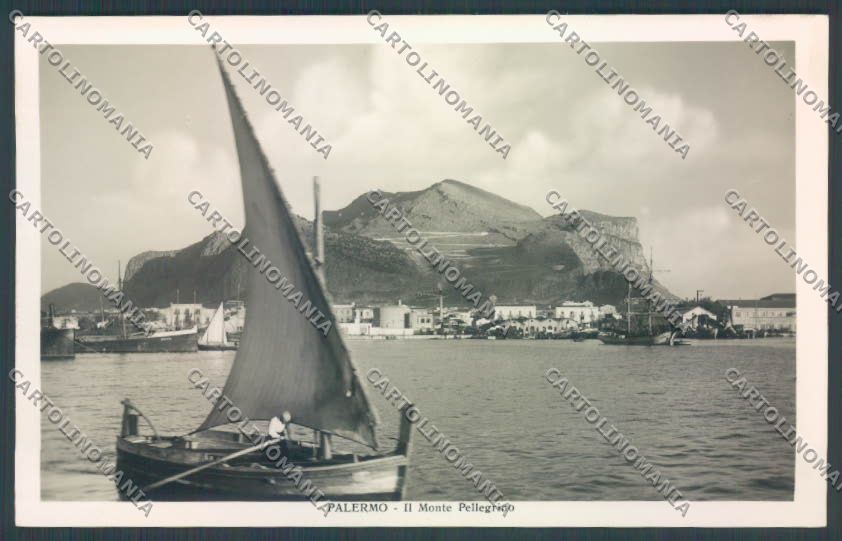 Palermo Città Monte Pellegrino Foto cartolina ZT8144 – fronte