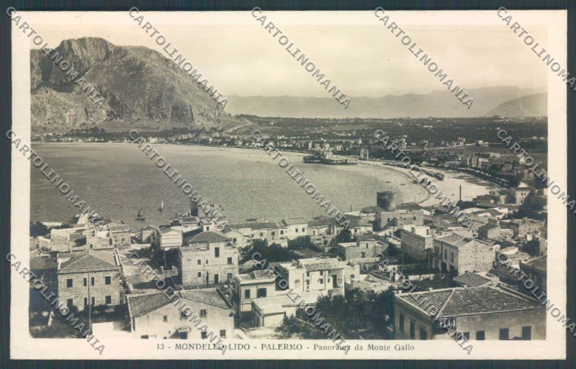 Palermo Città Mondello Foto cartolina ZT8149 – fronte
