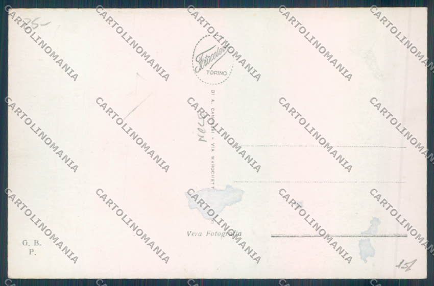 Palermo Città Mondello ABRASA Foto cartolina ZT8151 – retro