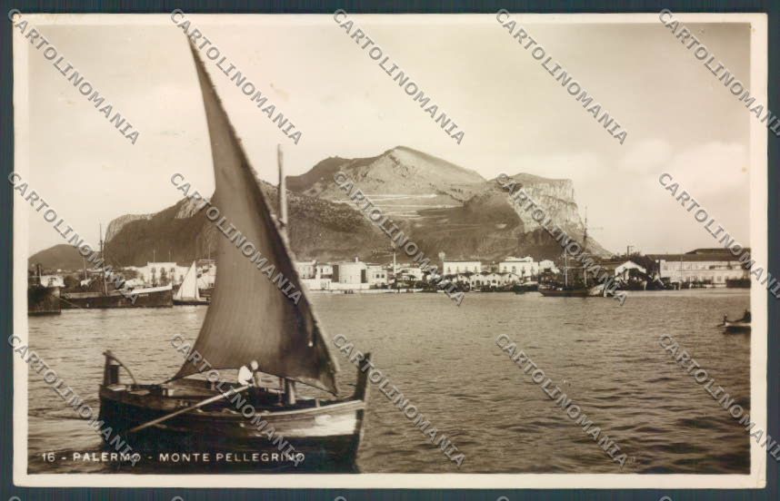 Palermo Città Monte Pellegrino Foto cartolina ZT8152 – fronte