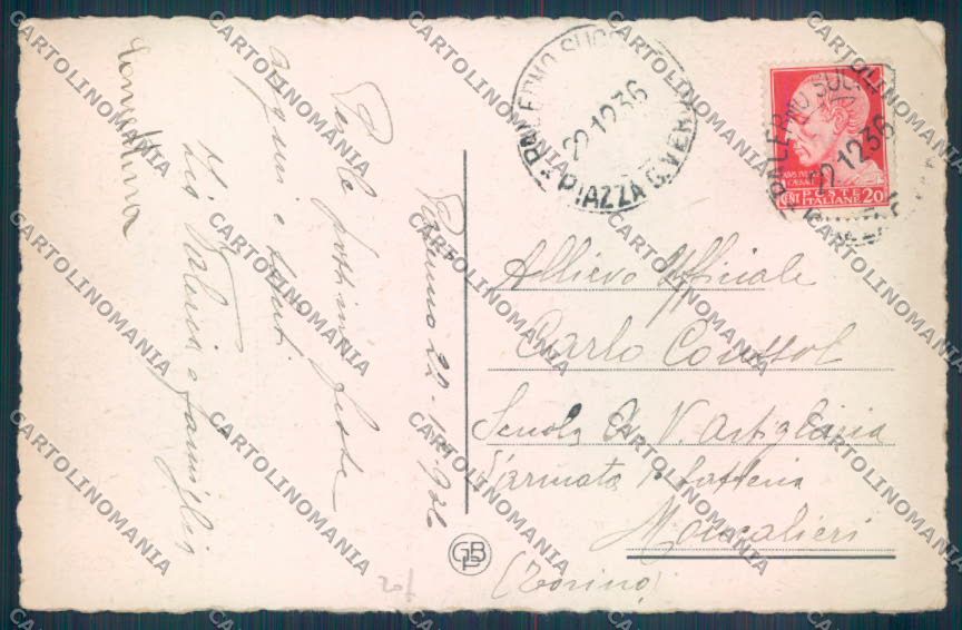 Palermo Città Mondello cartolina ZT8157 – retro