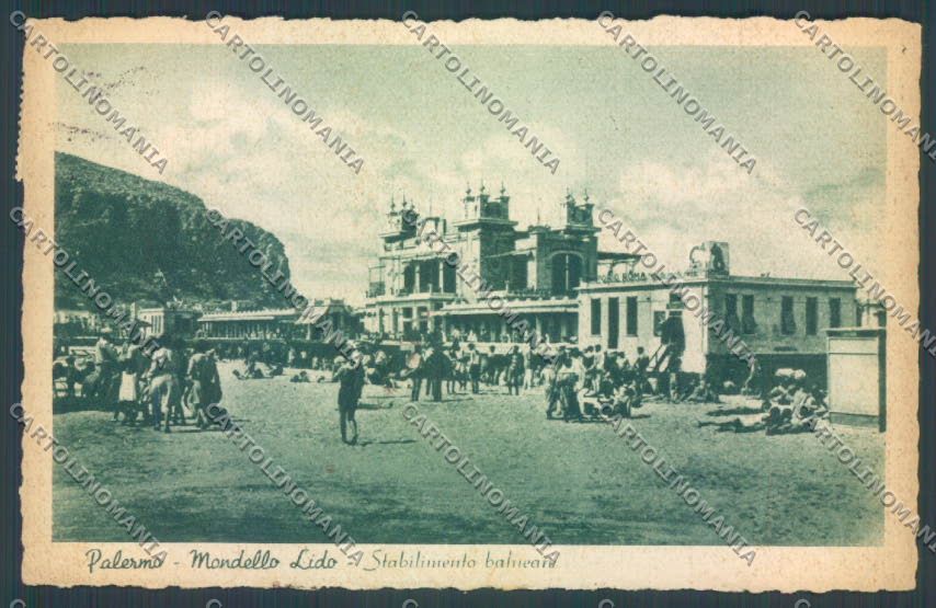 Palermo Città Mondello cartolina ZT8159 – fronte