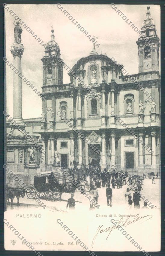 Palermo Città Chiesa San Domenico cartolina ZT8160 – fronte