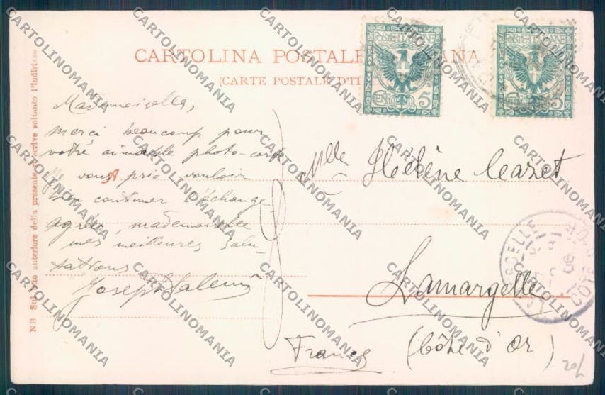 Palermo Città Chiesa San Domenico cartolina ZT8160 – retro