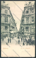 Palermo Città Via Maqueda cartolina ZT8162 – fronte