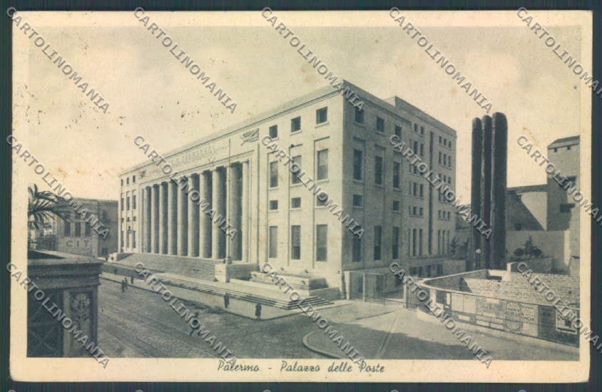 Palermo Città Poste cartolina ZT8163 – fronte