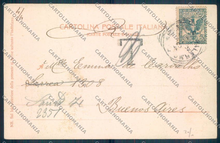 Palermo Città La Zisa cartolina ZT8164 – retro